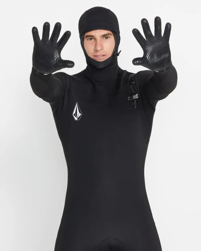 3mm 5 Finger Gloves 8211 Black Mens Volcom Wetsuits