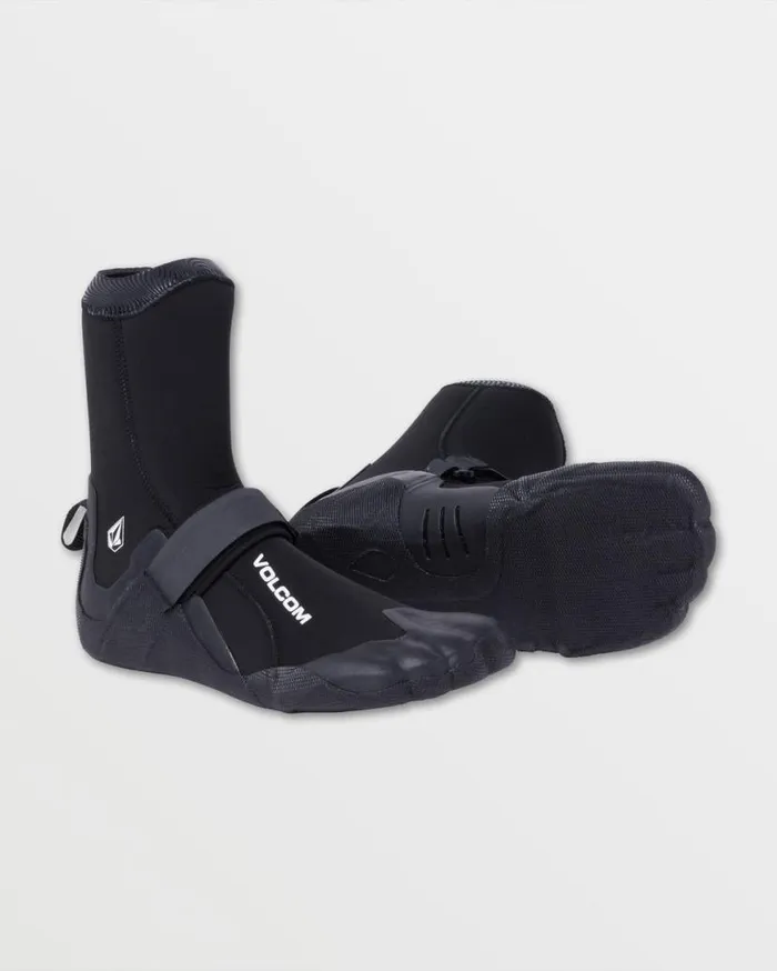 5mm Round Toe Bootie 8211 Black Mens Volcom Wetsuits