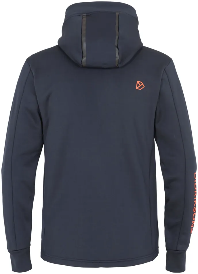 Acke FullZip Dark Night Blue Men Didriksons Fleece and Midlayers