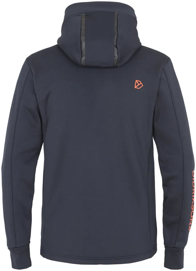 Acke FullZip Dark Night Blue Men Didriksons Fleece and Midlayers