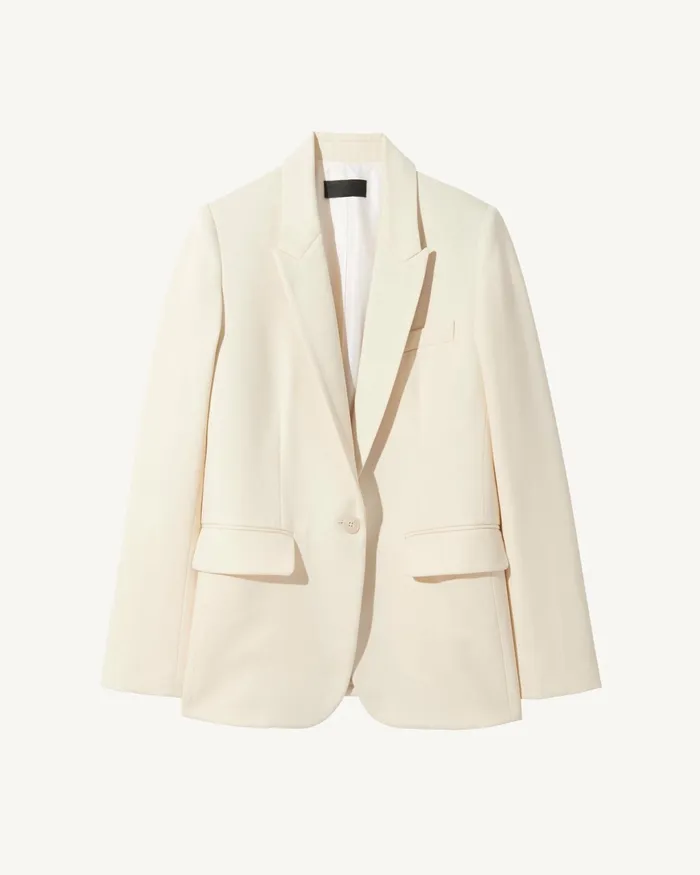 ADELE BLAZER Dark Navy Women Nili Lotan Jackets and Blazers
