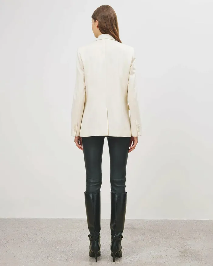 ADELE BLAZER Dark Navy Women Nili Lotan Jackets and Blazers