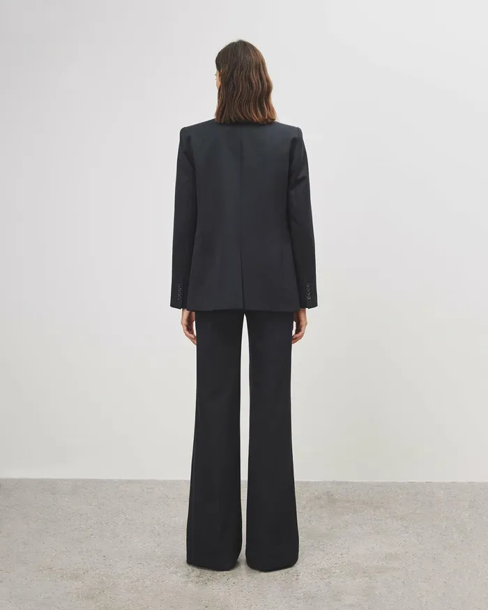 ADELE BLAZER Dark Navy Women Nili Lotan Jackets and Blazers