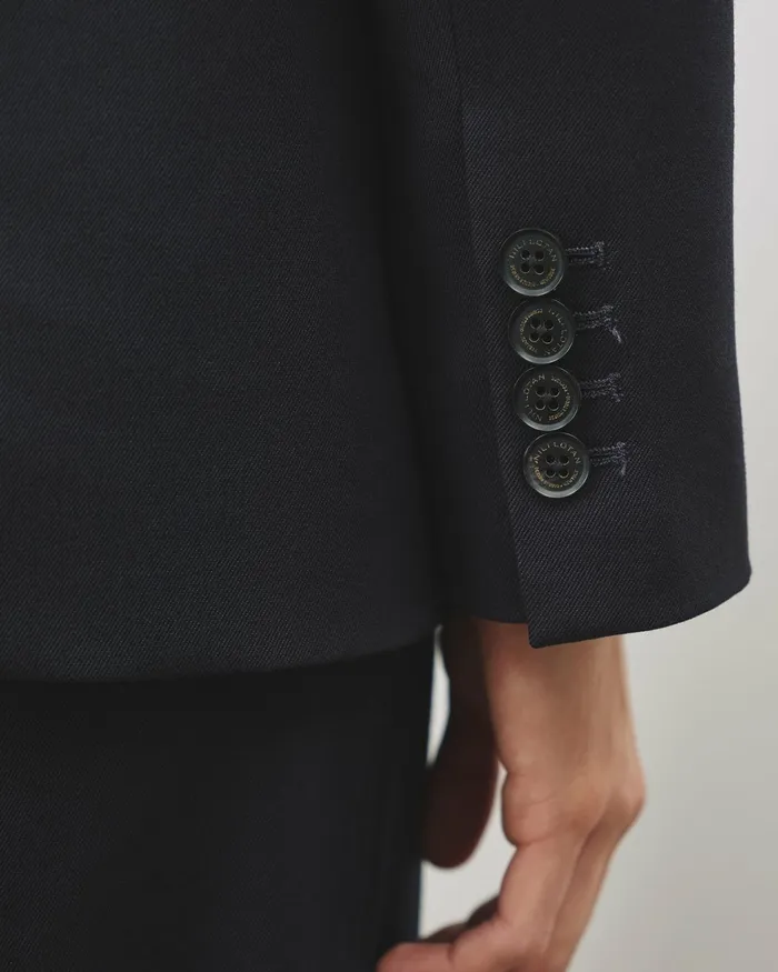 ADELE BLAZER Dark Navy Women Nili Lotan Jackets and Blazers