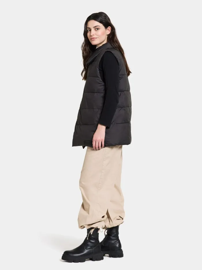 Adina Vest Black Women Didriksons Vests