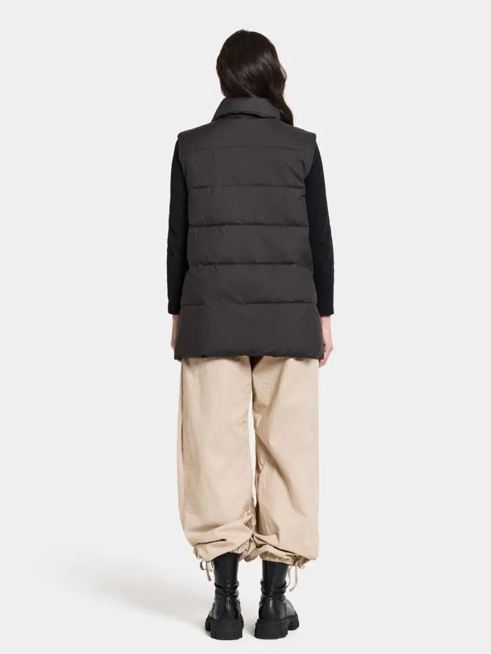 Adina Vest Black Women Didriksons Vests
