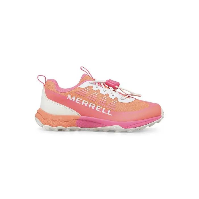 Agility Peak Pinkorangewhite Kids Merrell Sneakers