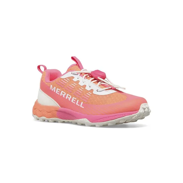 Agility Peak Pinkorangewhite Kids Merrell Sneakers