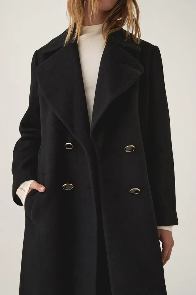 Aje Blazers Jackets and Coats Carolina Wool Coat Black 8211 Women Aje Blazers Jackets and Coats Carolina Wool Coat Black 8211 Women