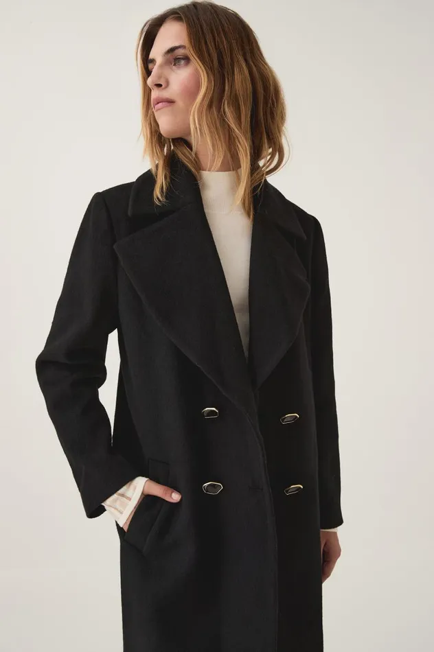 Aje Blazers Jackets and Coats Carolina Wool Coat Black 8211 Women Aje Blazers Jackets and Coats Carolina Wool Coat Black 8211 Women