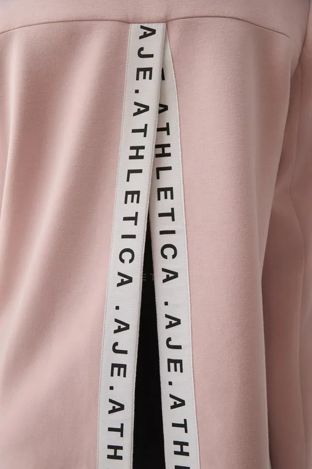 Aje Blazers Jackets and Coats Split Logo Back Blazer 782 Blush Pink 8211 Women Aje Blazers Jackets and Coats Split Logo Back Blazer 782 Blush Pink 8211 Women