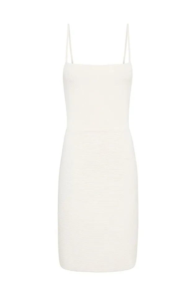 Aje Dresses Danica Tie Back Mini Dress Ivory 8211 Women Aje Dresses Danica Tie Back Mini Dress Ivory 8211 Women
