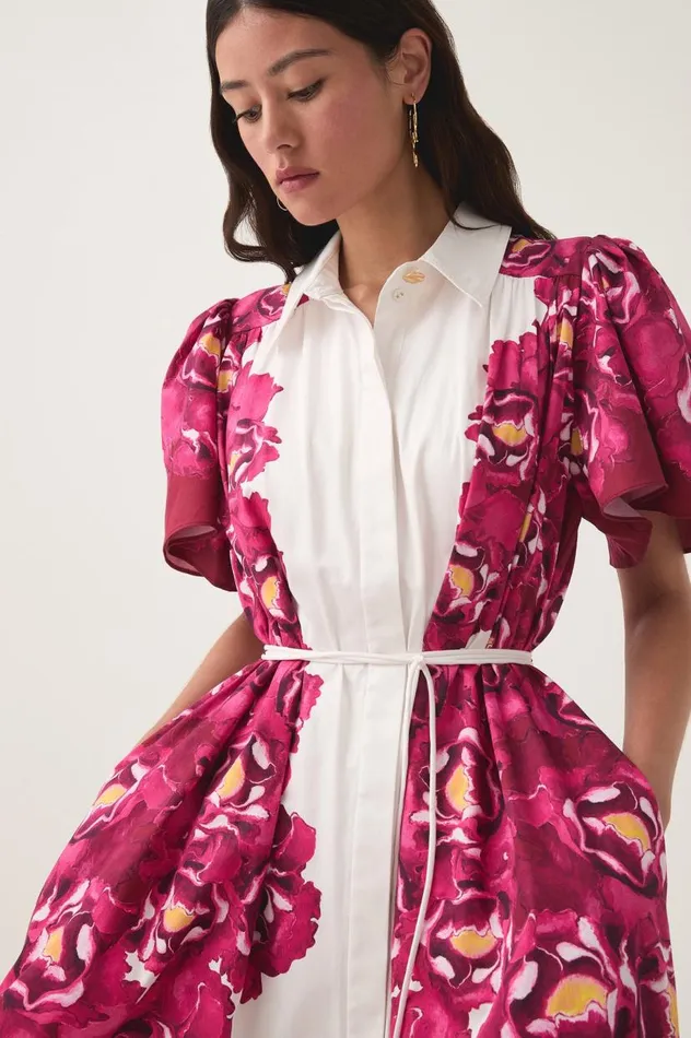 Aje Dresses Fernanda Midi Dress Boldly Blooming 8211 Women Aje Dresses Fernanda Midi Dress Boldly Blooming 8211 Women