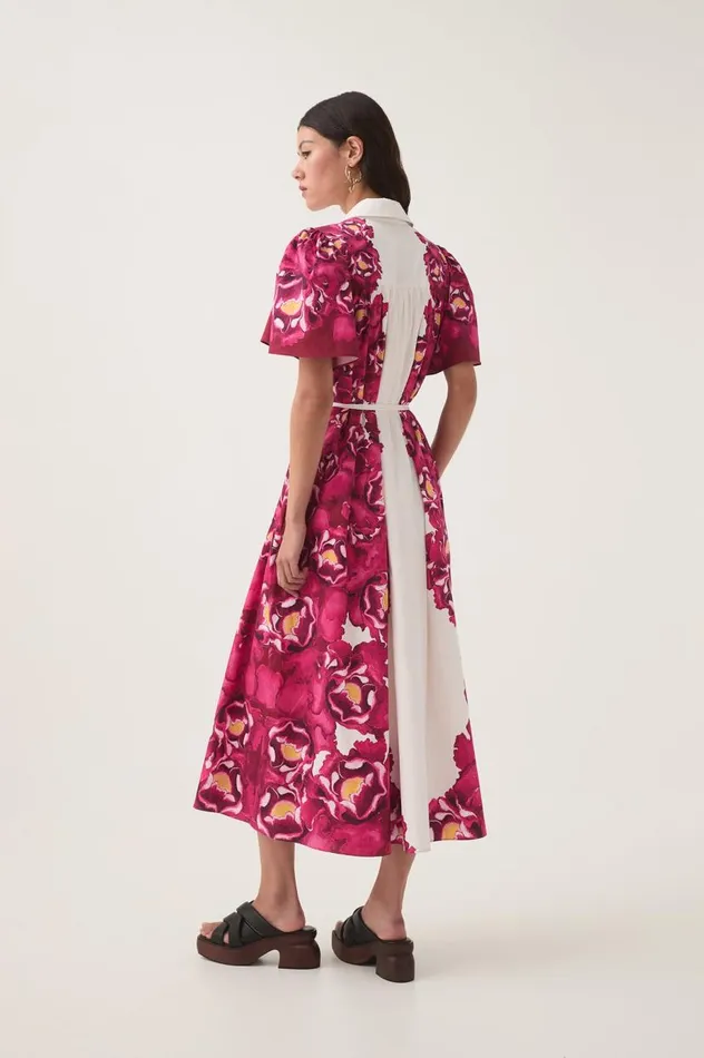 Aje Dresses Fernanda Midi Dress Boldly Blooming 8211 Women Aje Dresses Fernanda Midi Dress Boldly Blooming 8211 Women