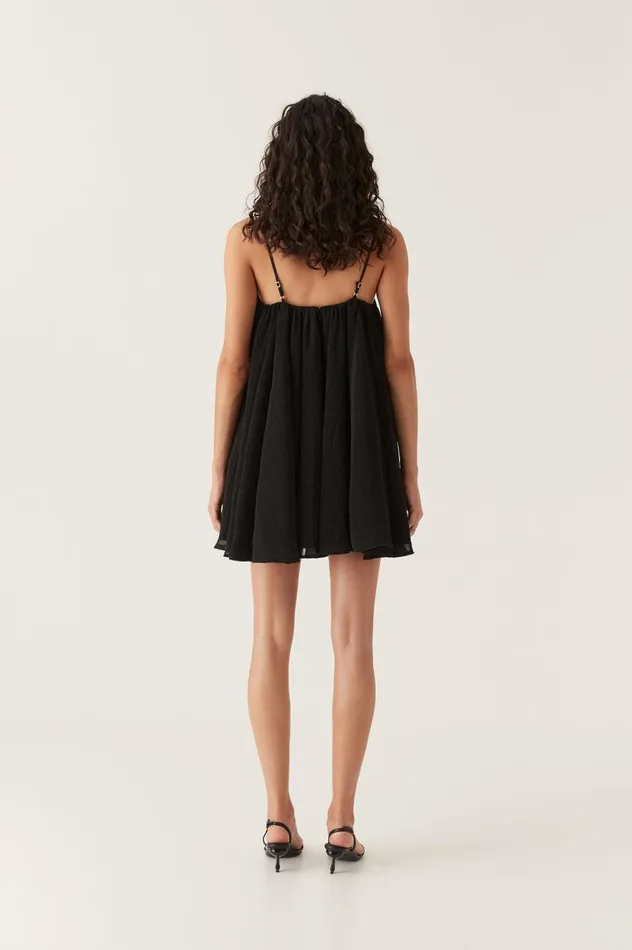 Aje Dresses Filigree Sweetheart Mini Dress Black 8211 Women Aje Dresses Filigree Sweetheart Mini Dress Black 8211 Women