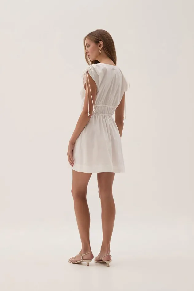 Aje Dresses Marley Mini Dress White 8211 Women Aje Dresses Marley Mini Dress White 8211 Women