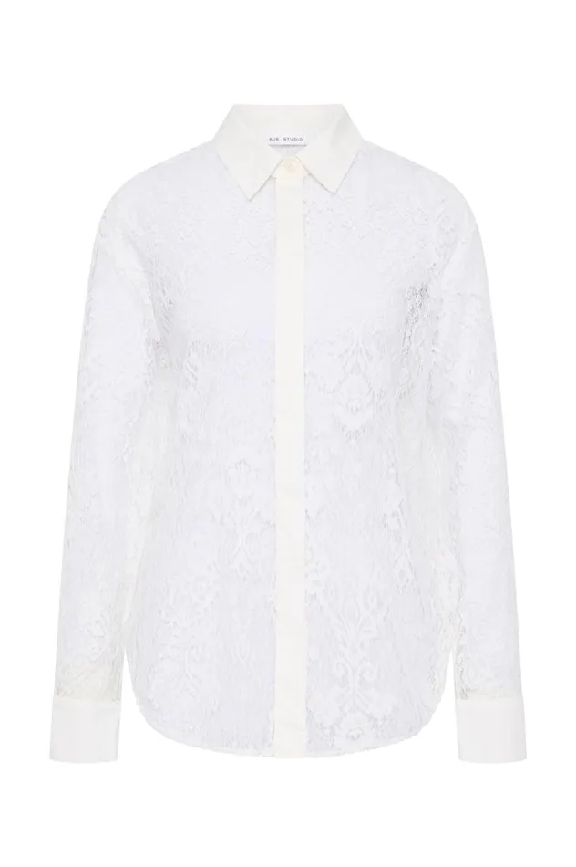 Aje Matching Sets Pera Oversized Shirt White 8211 Women Aje Matching Sets Pera Oversized Shirt White 8211 Women