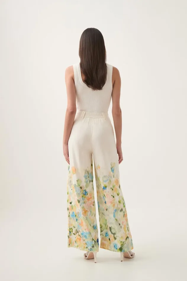 Aje Pants Dreamscape Pintucked Pant Floral Haze 8211 Women Aje Pants Dreamscape Pintucked Pant Floral Haze 8211 Women