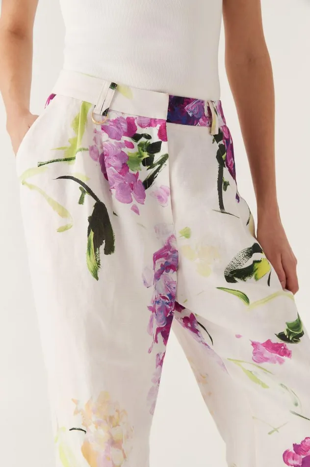 Aje Pants Portray Relaxed Pant Wild Hydrangea 8211 Women Aje Pants Portray Relaxed Pant Wild Hydrangea 8211 Women
