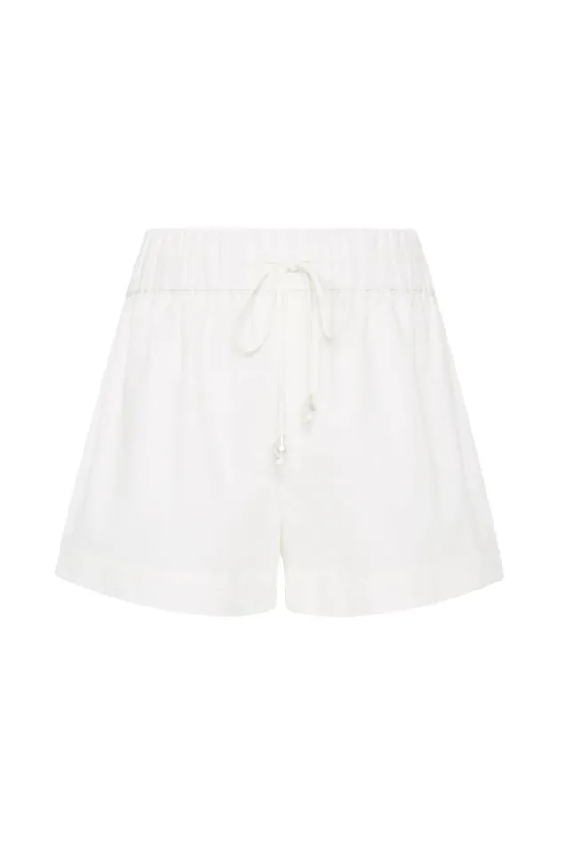 Aje Shorts Airlie Relaxed Short White 8211 Women Aje Shorts Airlie Relaxed Short White 8211 Women
