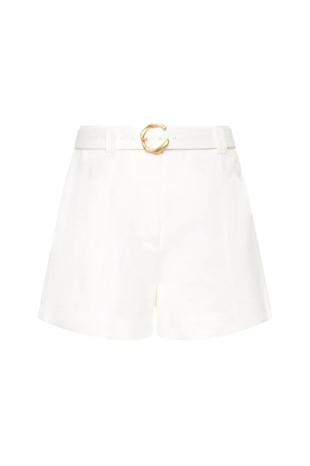 Aje Shorts Samira Short Ivory 8211 Women Aje Shorts Samira Short Ivory 8211 Women