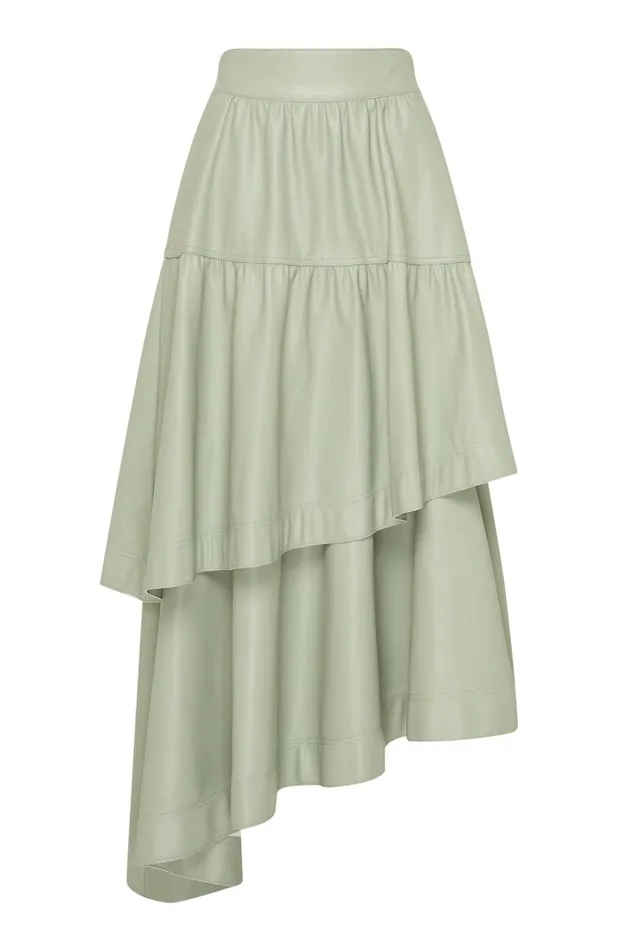 Aje Skirts Idyllic Skirt Dusty Sage 8211 Women Aje Skirts Idyllic Skirt Dusty Sage 8211 Women