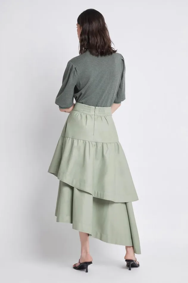 Aje Skirts Idyllic Skirt Dusty Sage 8211 Women Aje Skirts Idyllic Skirt Dusty Sage 8211 Women
