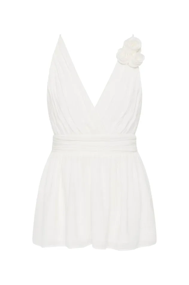 Aje Tops Mercurial Camisole Ivory 8211 Women