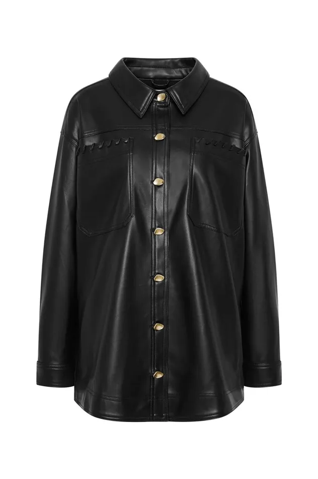 Aje Tops Unity Braided Knot Shirt Black 8211 Women Aje Tops Unity Braided Knot Shirt Black 8211 Women