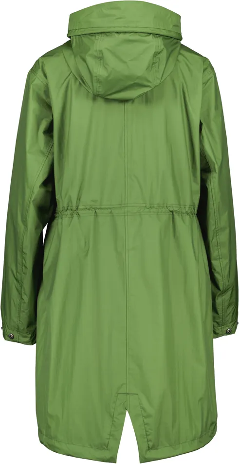 Amell Parka Velvet Green Women Didriksons Spring Jackets