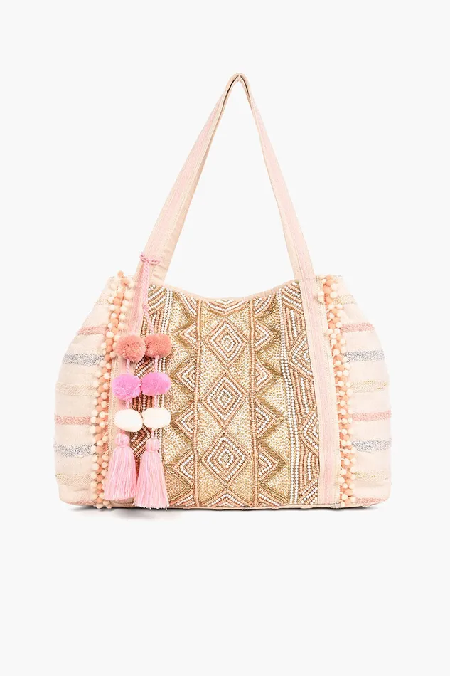 America and Beyond Tassels Women Rose Gold Tassel