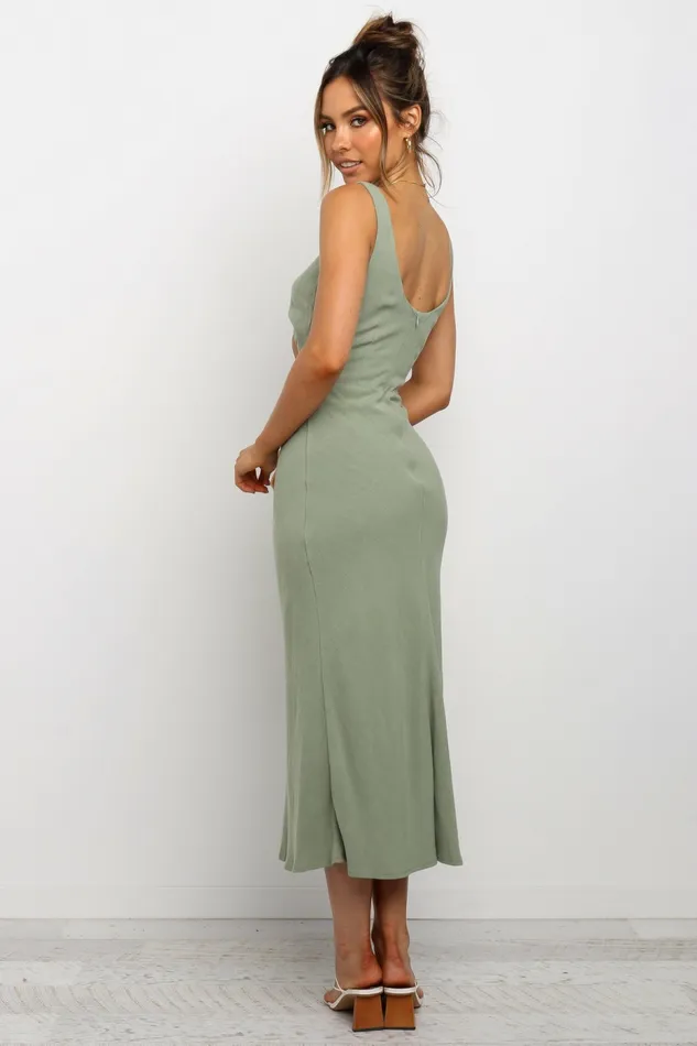Apollo Dress Olive Women Event Dresses Petal and Pup