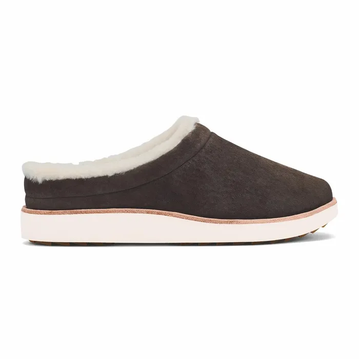 Arch Support Women Olukai Mani 8211 Dark Oak Golden Sand ndash OluKai