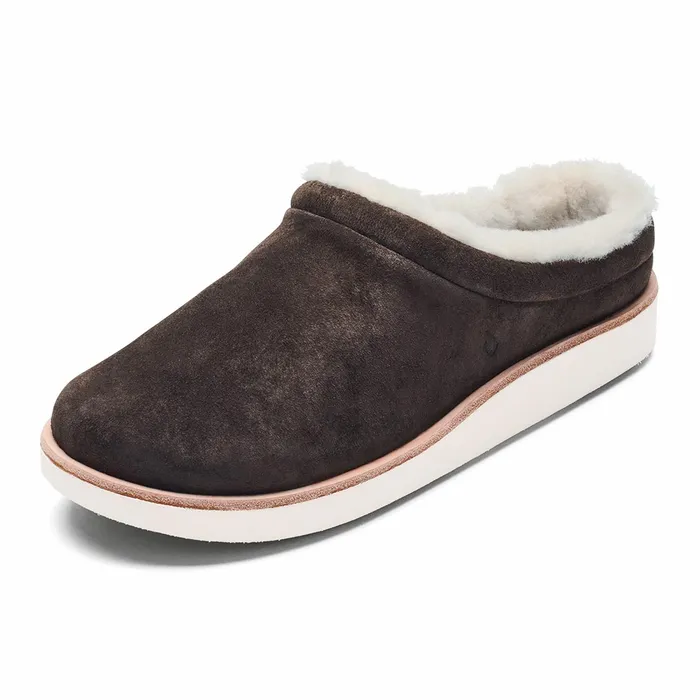 Arch Support Women Olukai Mani 8211 Dark Oak Golden Sand ndash OluKai
