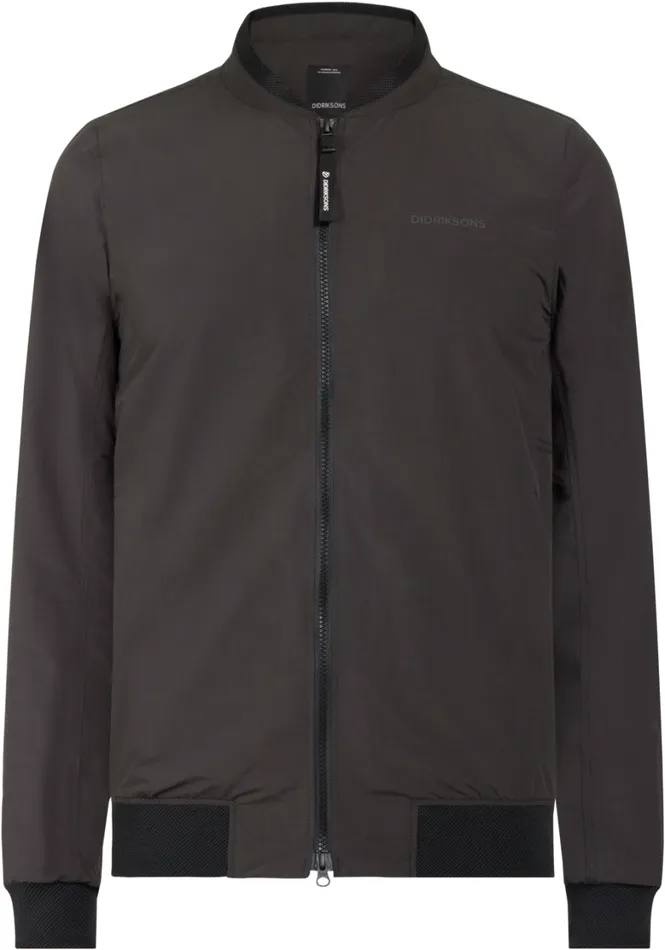 Arran Jacket Black Men Didriksons Spring Jackets