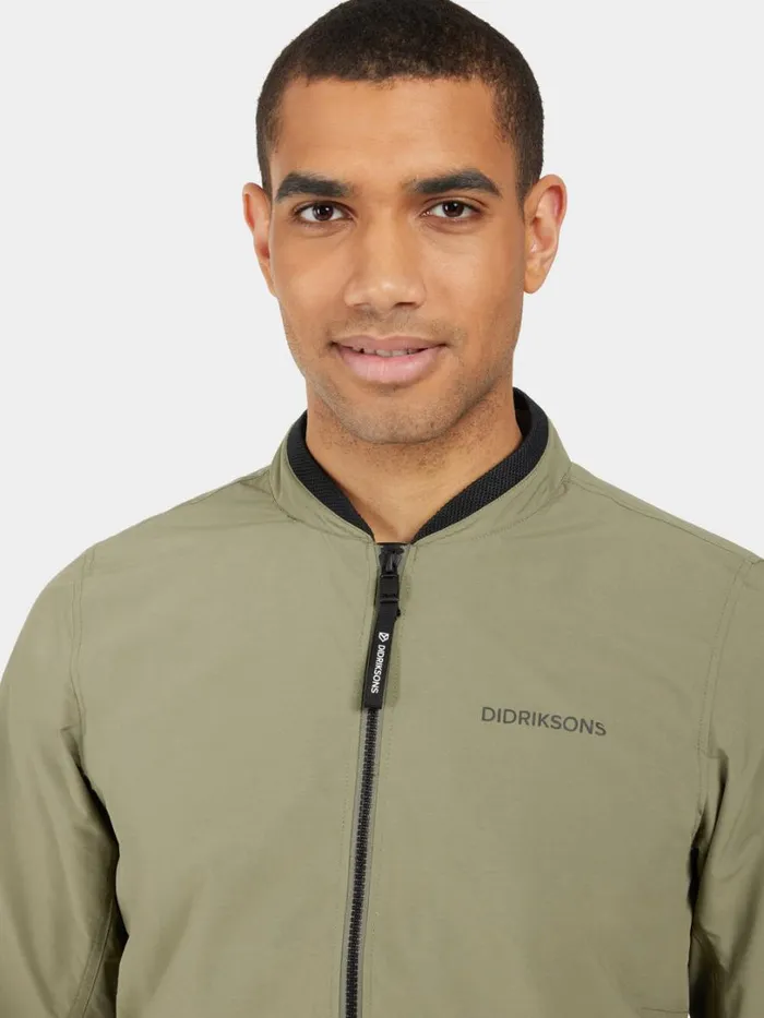Arran Jacket Dusty Olive Men Didriksons Spring Jackets