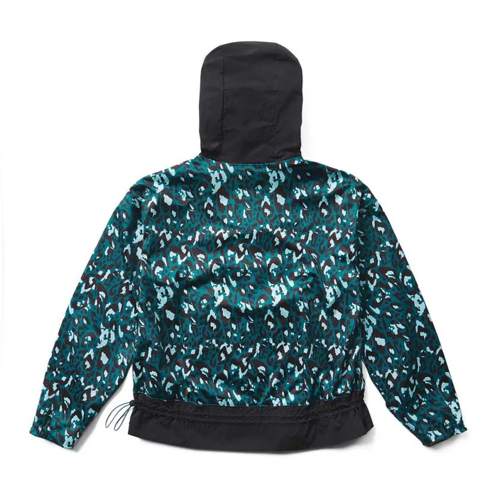 Ascend Whisper Anorak X Sweaty Betty Blue Brushstroke Leopardblack Women Merrell Outerwear