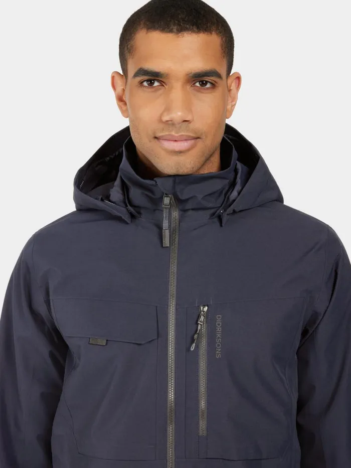 Aston Men039s Jacket 5 Dark Night Blue Men Didriksons Spring Jackets