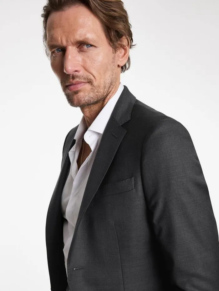 AUSTIN JACKET Carbon Grey Men John Varvatos Suit Jackets