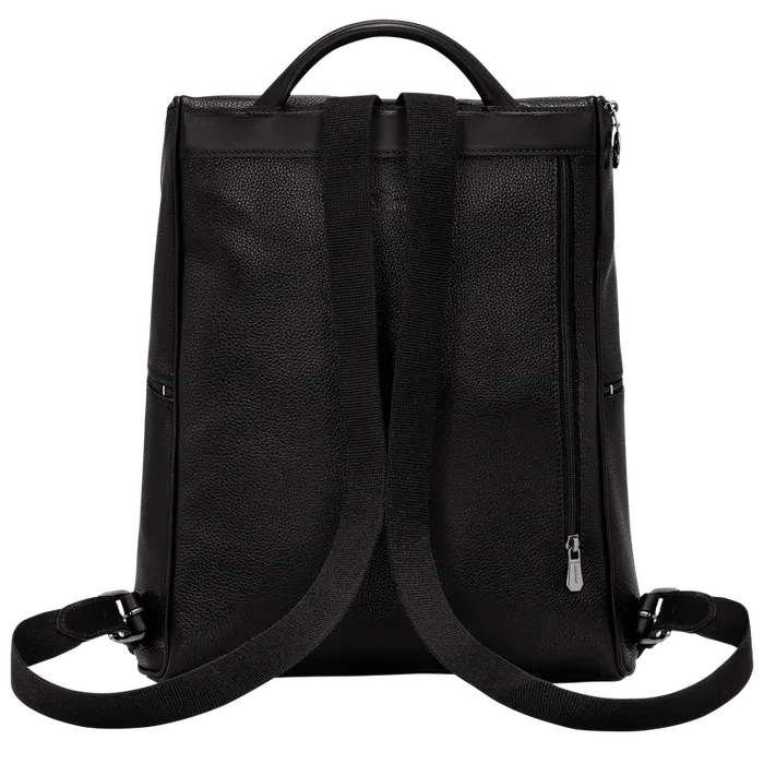 Backpacks WomenMen Le Foulonn Backpack Black Longchamp