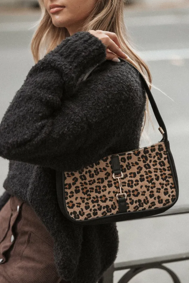 Bags and Wallets Women Natty Handbag Leopard Petal and Pup