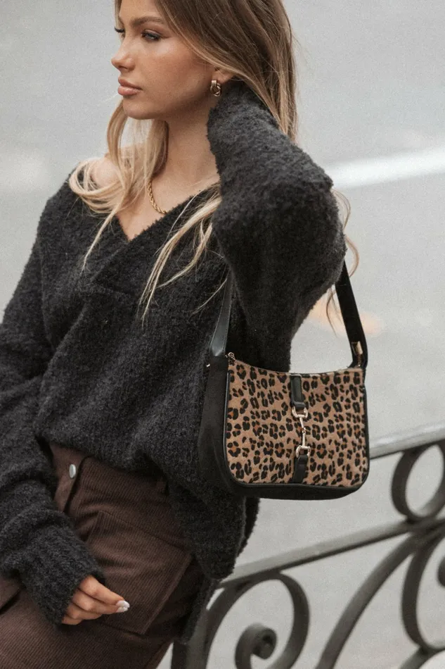Bags and Wallets Women Natty Handbag Leopard Petal and Pup