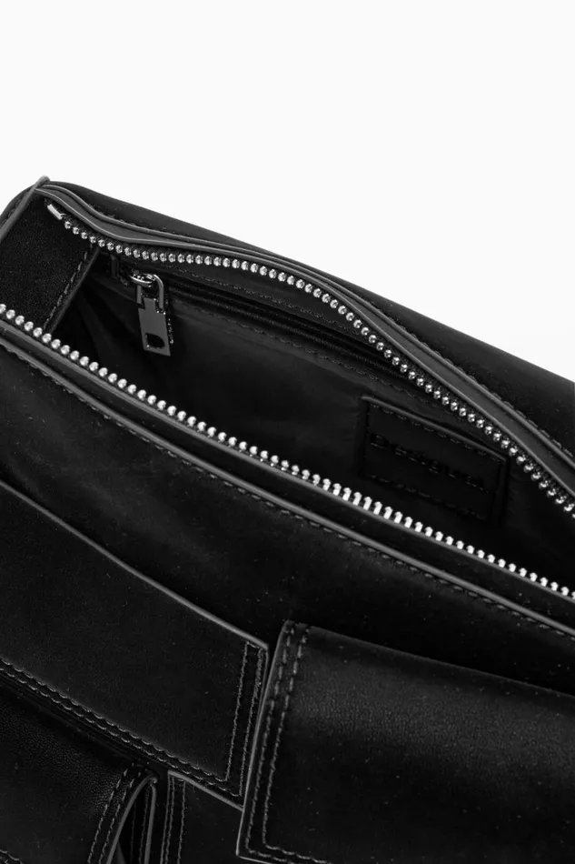 Bags Women Desigual Multipocket Shoulder Bag Black