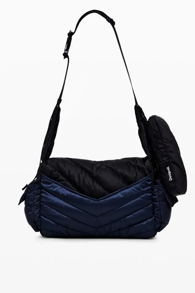 Bags Women Desigual Padded Modular Bag Blue