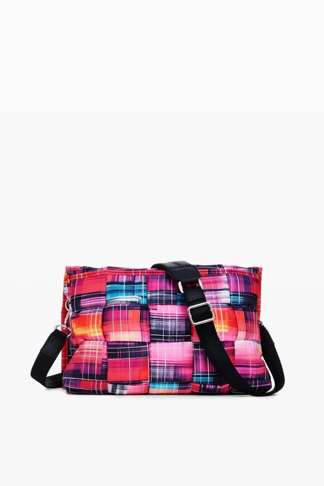 Bags Women Desigual Quilted Crossbody Bag Materialfinishes