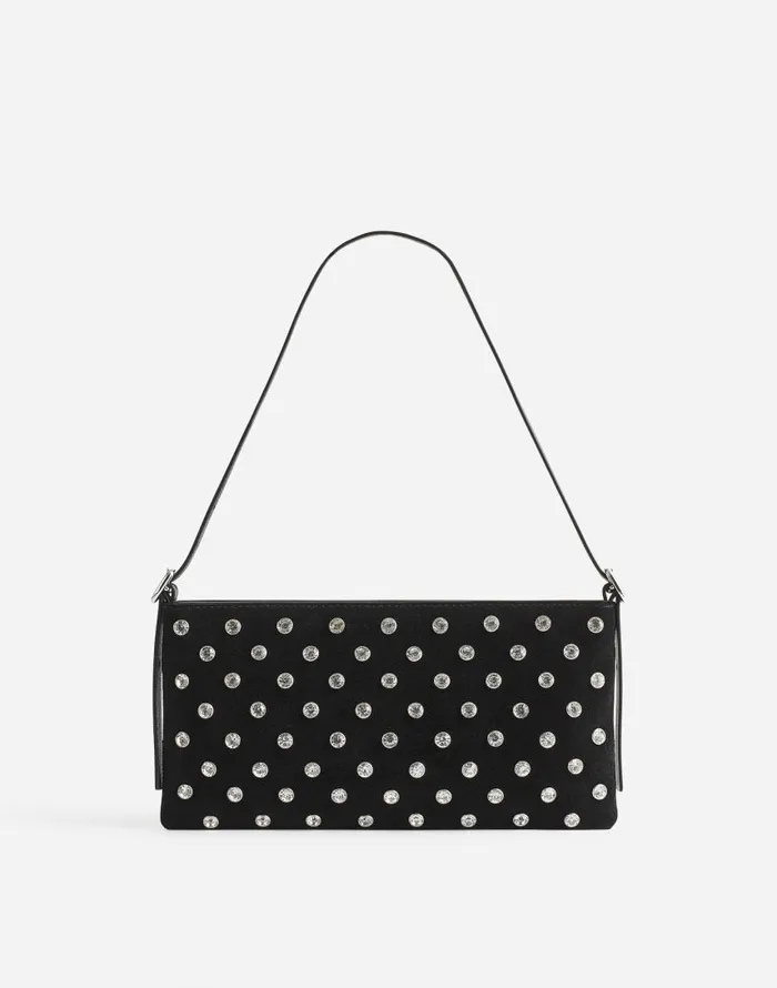 Bags Women Madewell The SculpturalBuckle Mini Shoulder Bag True Black Multi