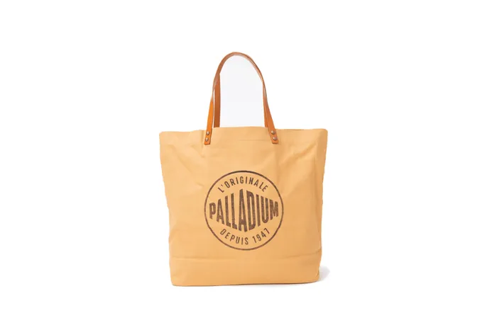 Bags WomenMen PALLADIUM ROUND LOGO TOTE BAG Camel