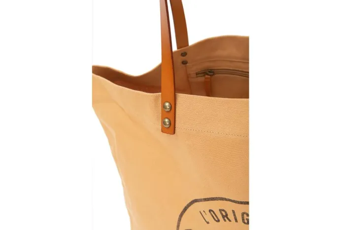 Bags WomenMen PALLADIUM ROUND LOGO TOTE BAG Camel