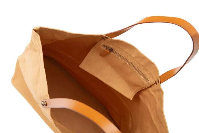 Bags WomenMen PALLADIUM ROUND LOGO TOTE BAG Camel