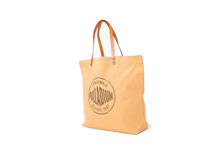 Bags WomenMen PALLADIUM ROUND LOGO TOTE BAG Camel